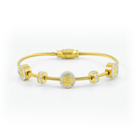 Chanel Cable Charm Bracelet_Bracelet