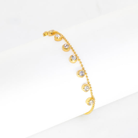 Dainty Crystal Stone Bracelet