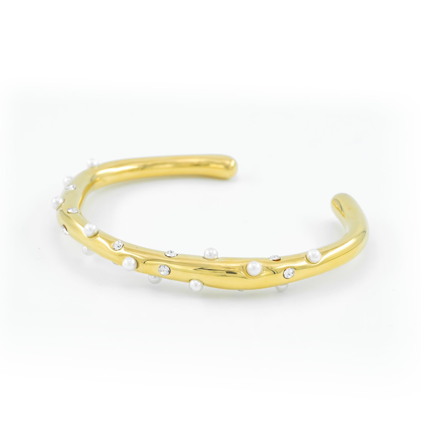 Gold Plated Pebble Glow Bracelet