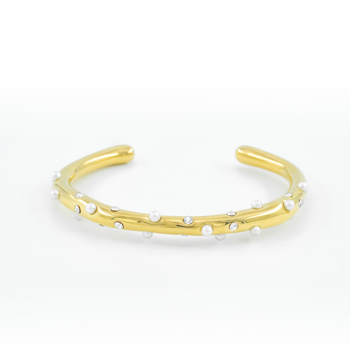 Gold Plated Pebble Glow Bracelet