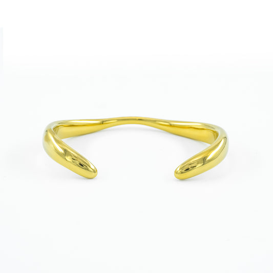 Golden Ripple Bracelet