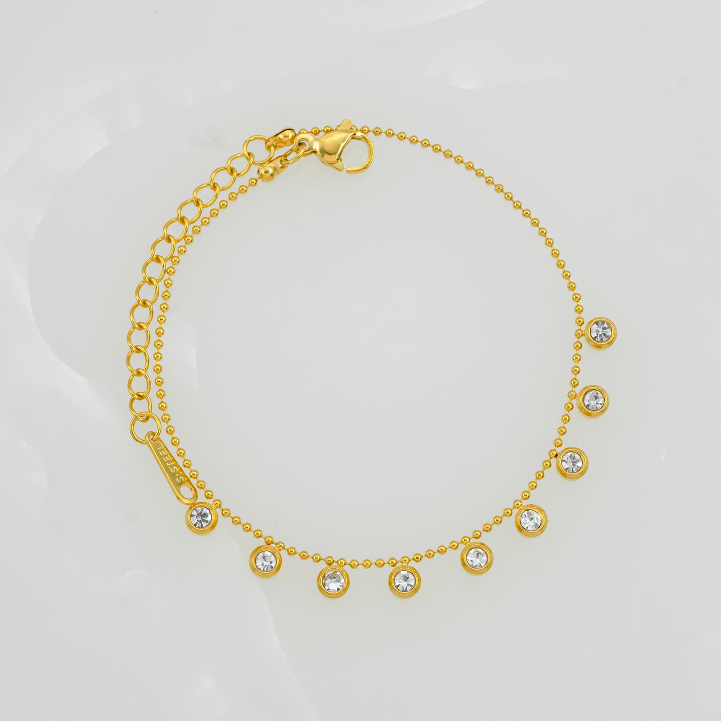 Dainty Crystal Stone Bracelet