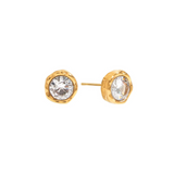 Round Zirconia Studs