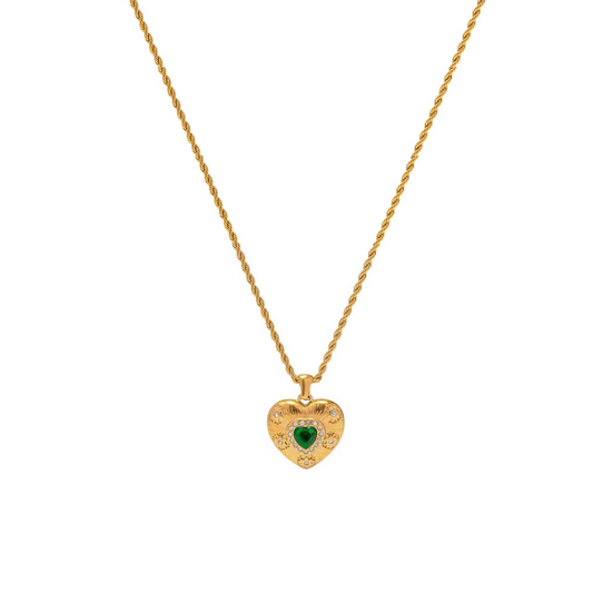 Emerald Heart Neckchain