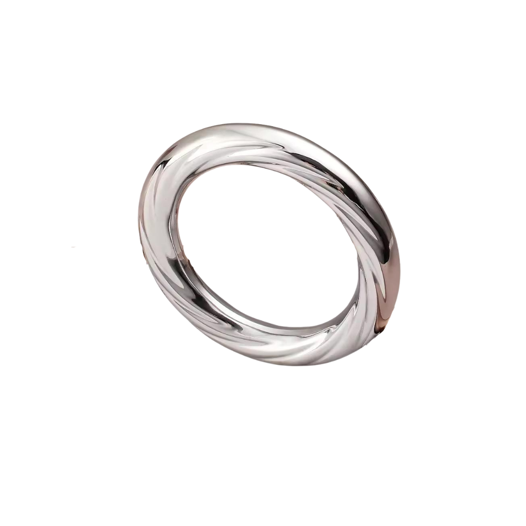 Silver Chrome Banglet