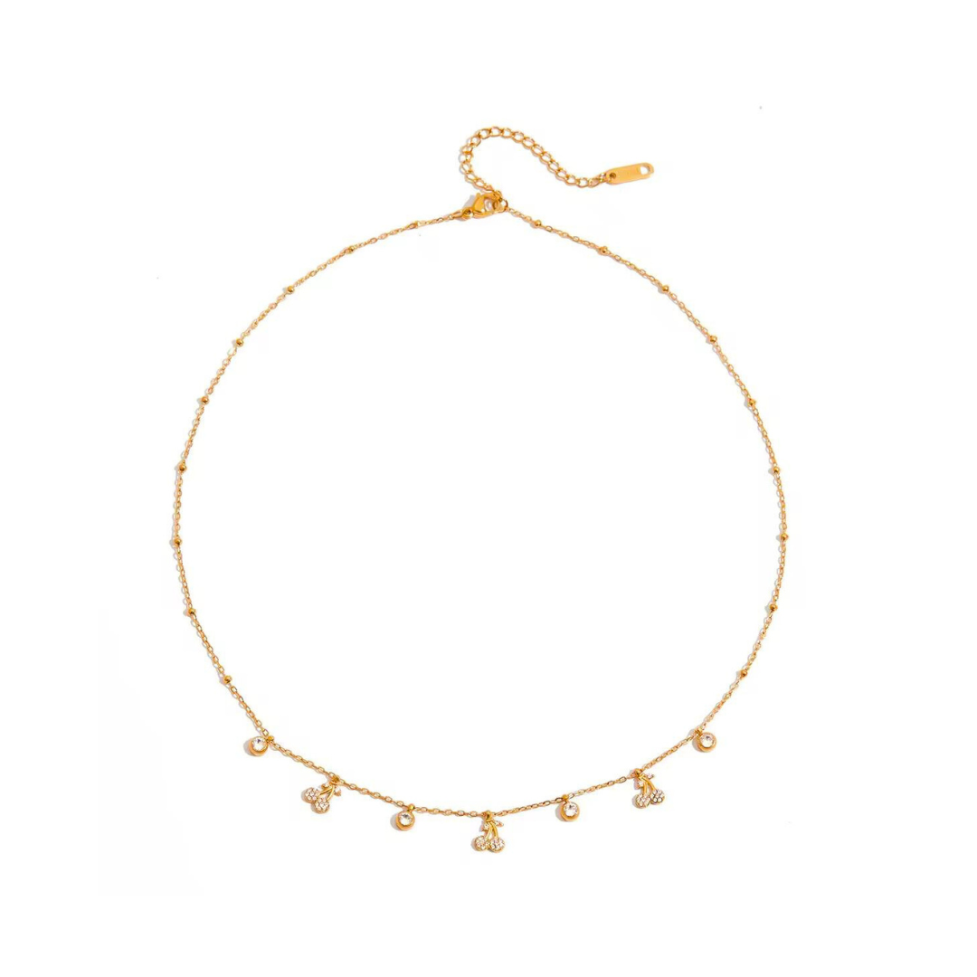 Dainty Cherries Necklace