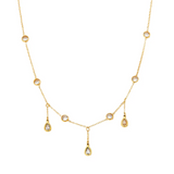 Gold Plated Cubic Zircon Necklace