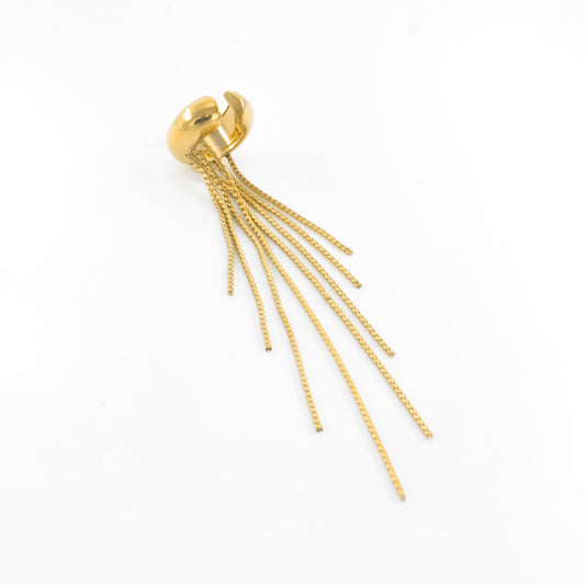 Golden Drizzle EarCuff