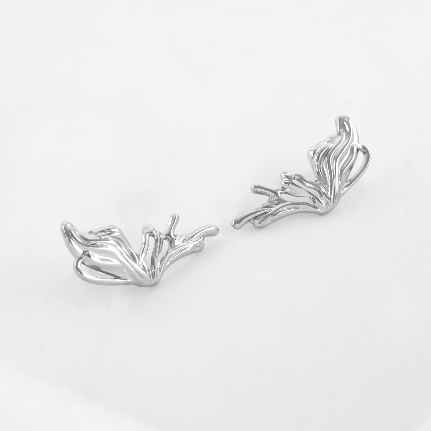 Silver Wings Earrings