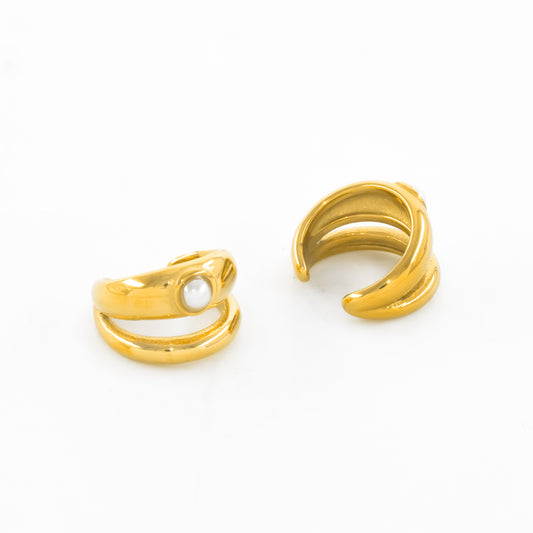 Halo Pearl EarCuff