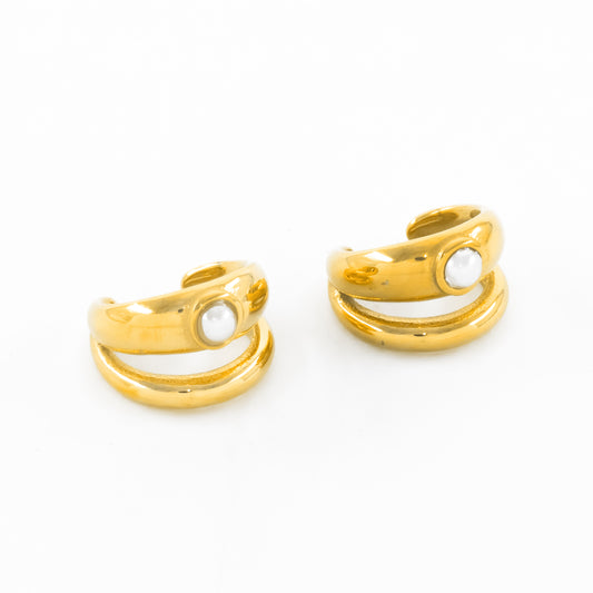 Halo Pearl EarCuff