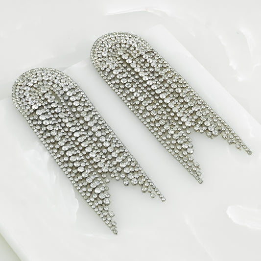 Rhinestone Metallic Danglers