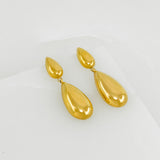 Waterdrop shaped earrings