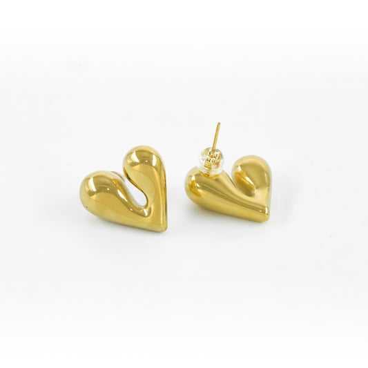 Lover's Heart Studs