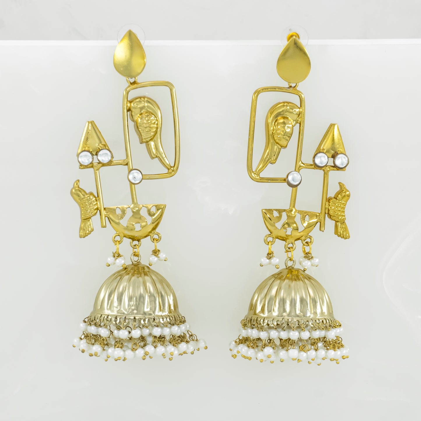 Chandelier Jhumkas