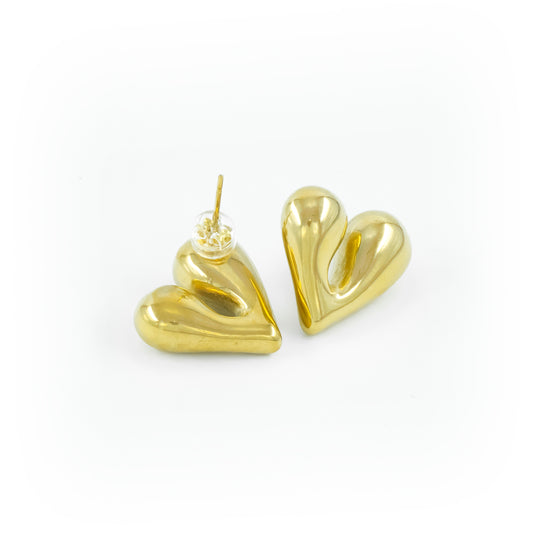 Lover's Heart Studs