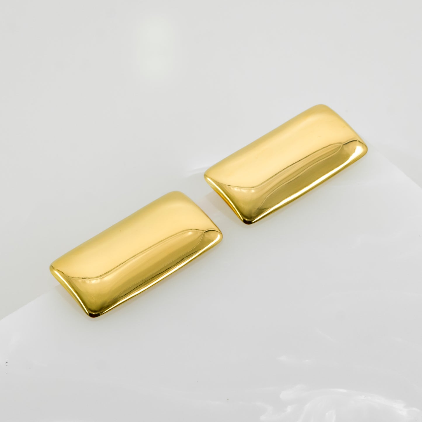 Rectangle Chunky Earrings