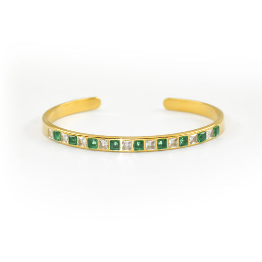 Green Glimmer Bracelet