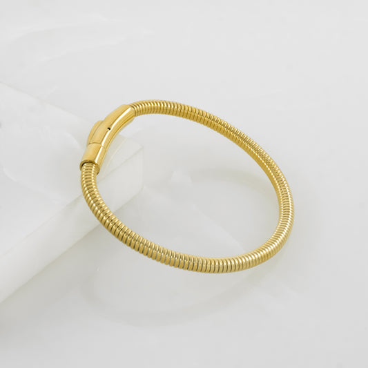 Spiral Ripple Bracelet