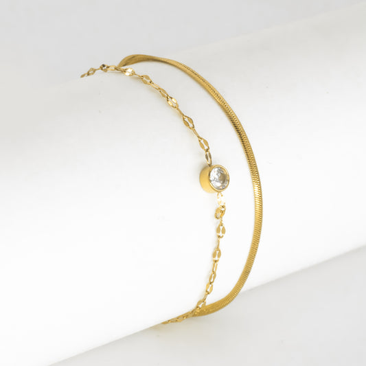Moonbeam Chain Bracelet