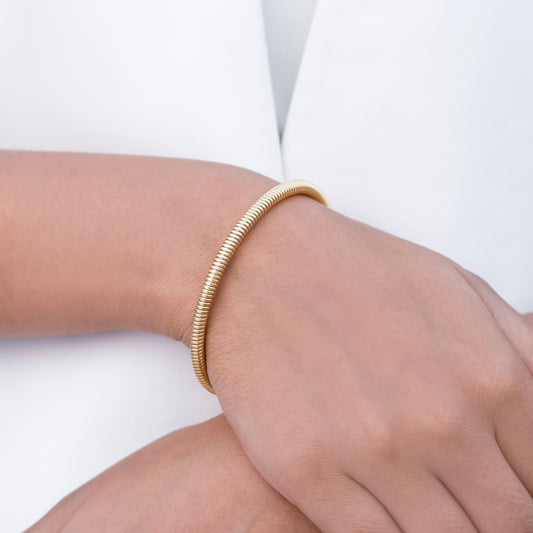 Spiral Ripple Bracelet