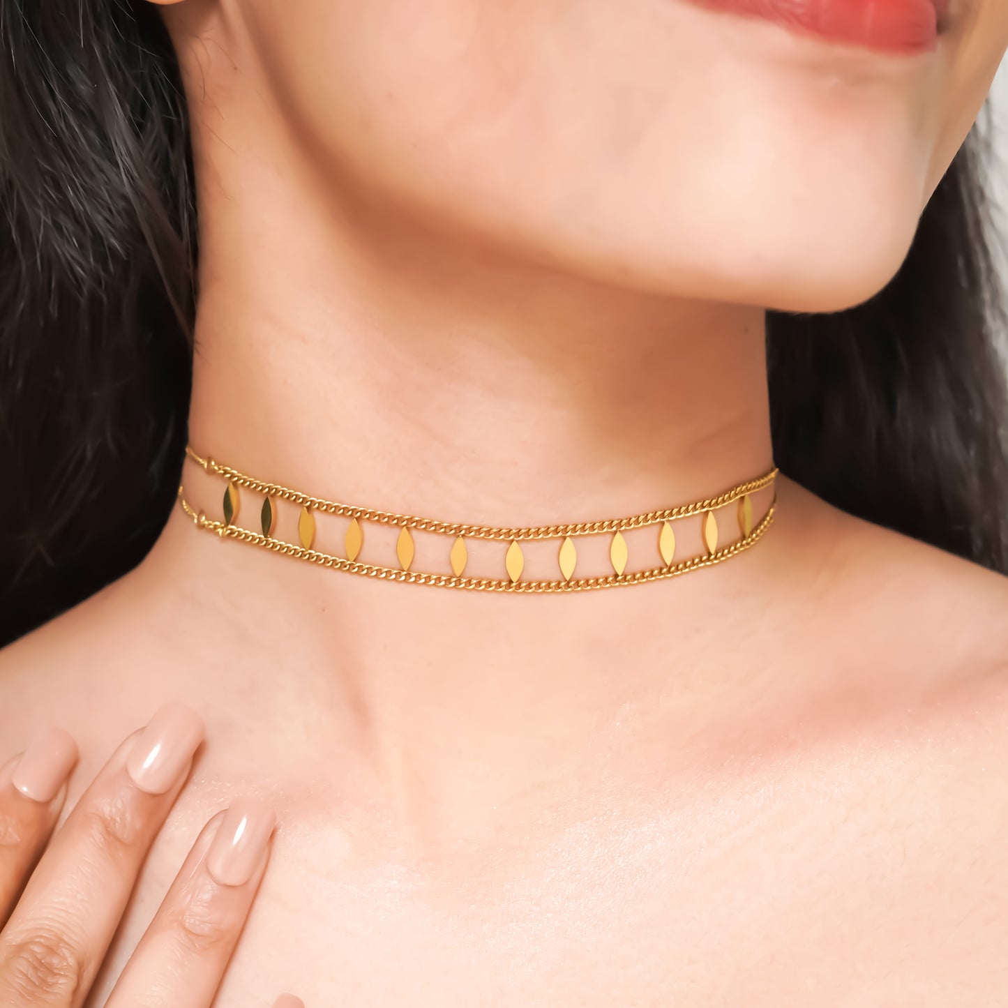 Golden Mirage Choker
