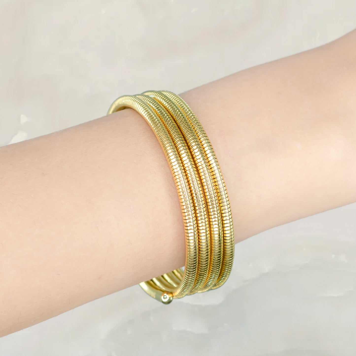 Multi Layer Wrap Arm Metal Elastic