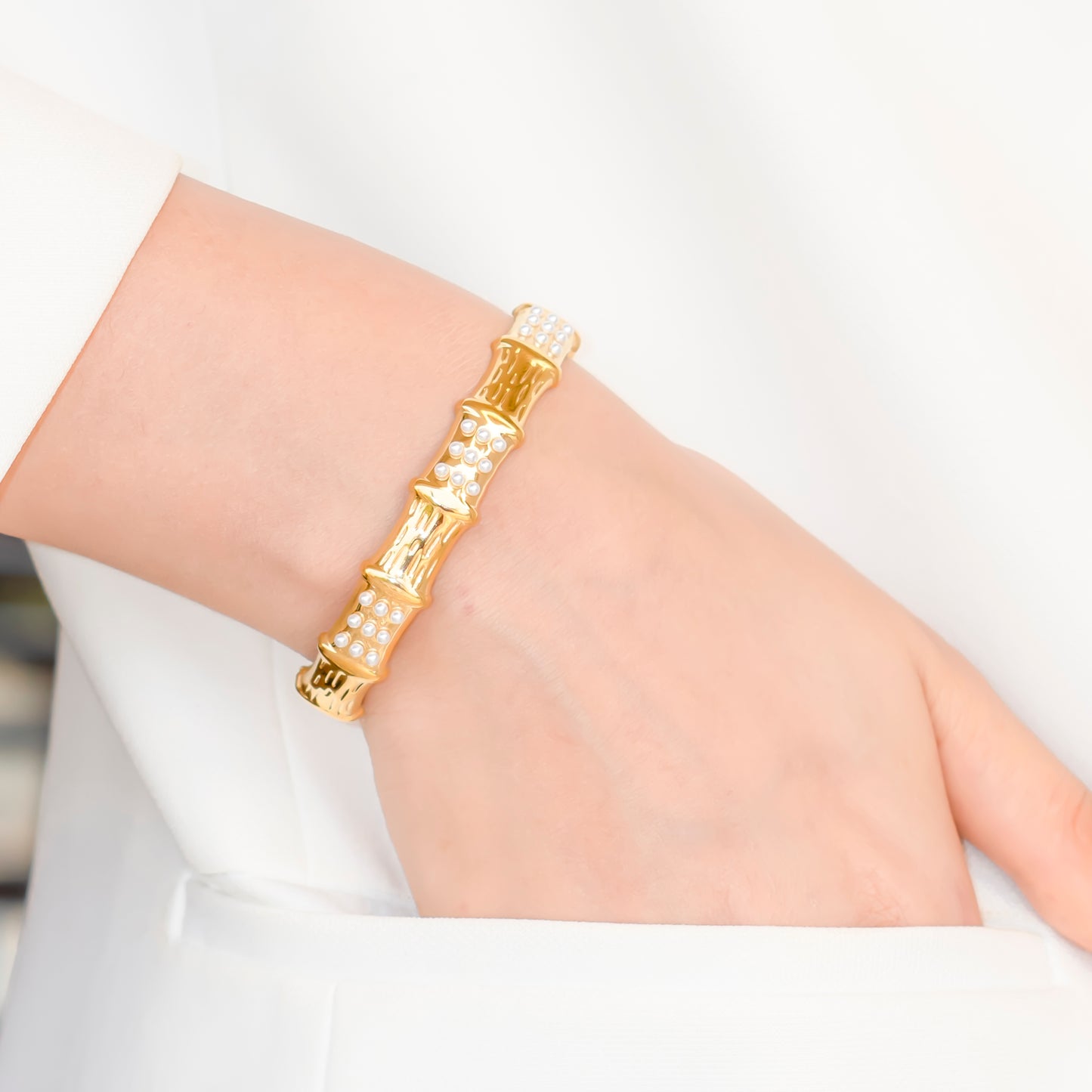 Luxe Dual Tone Bracelet