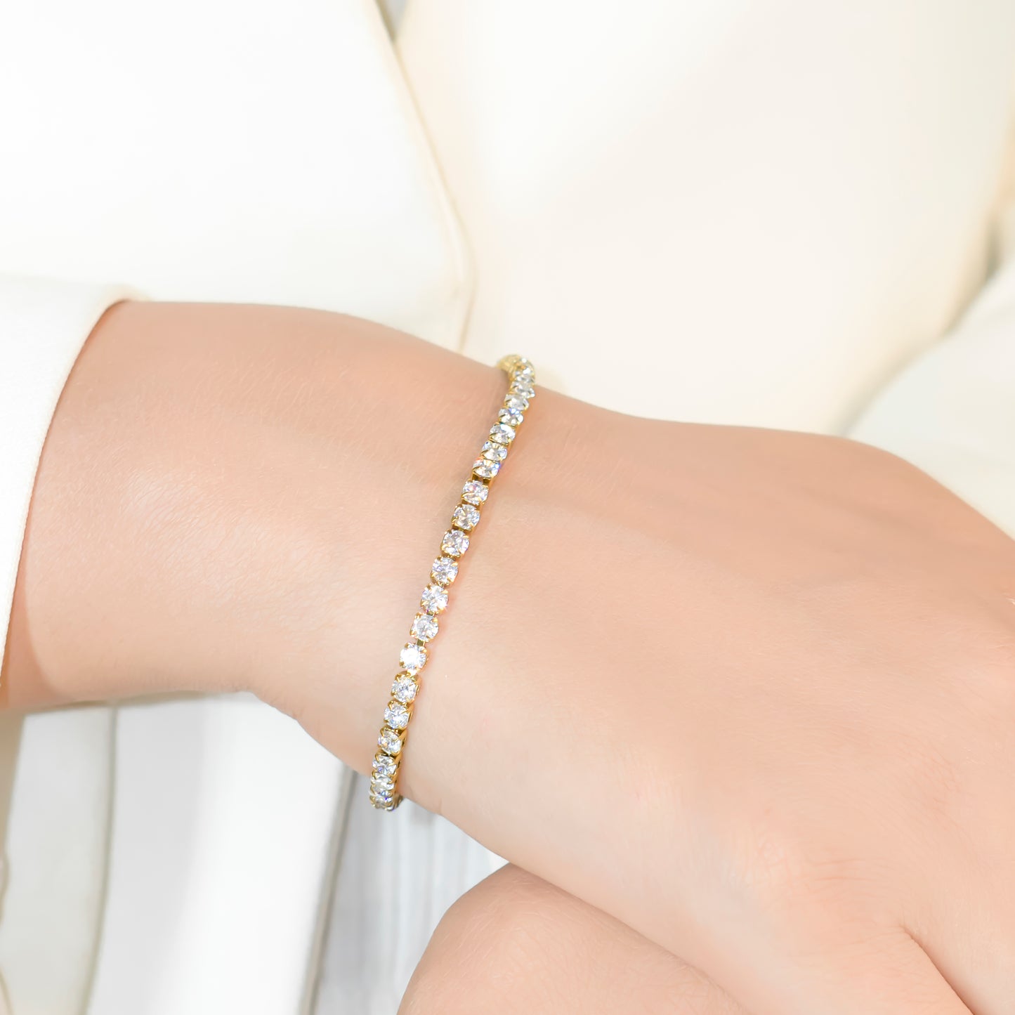 Golden Glimmer Bracelet