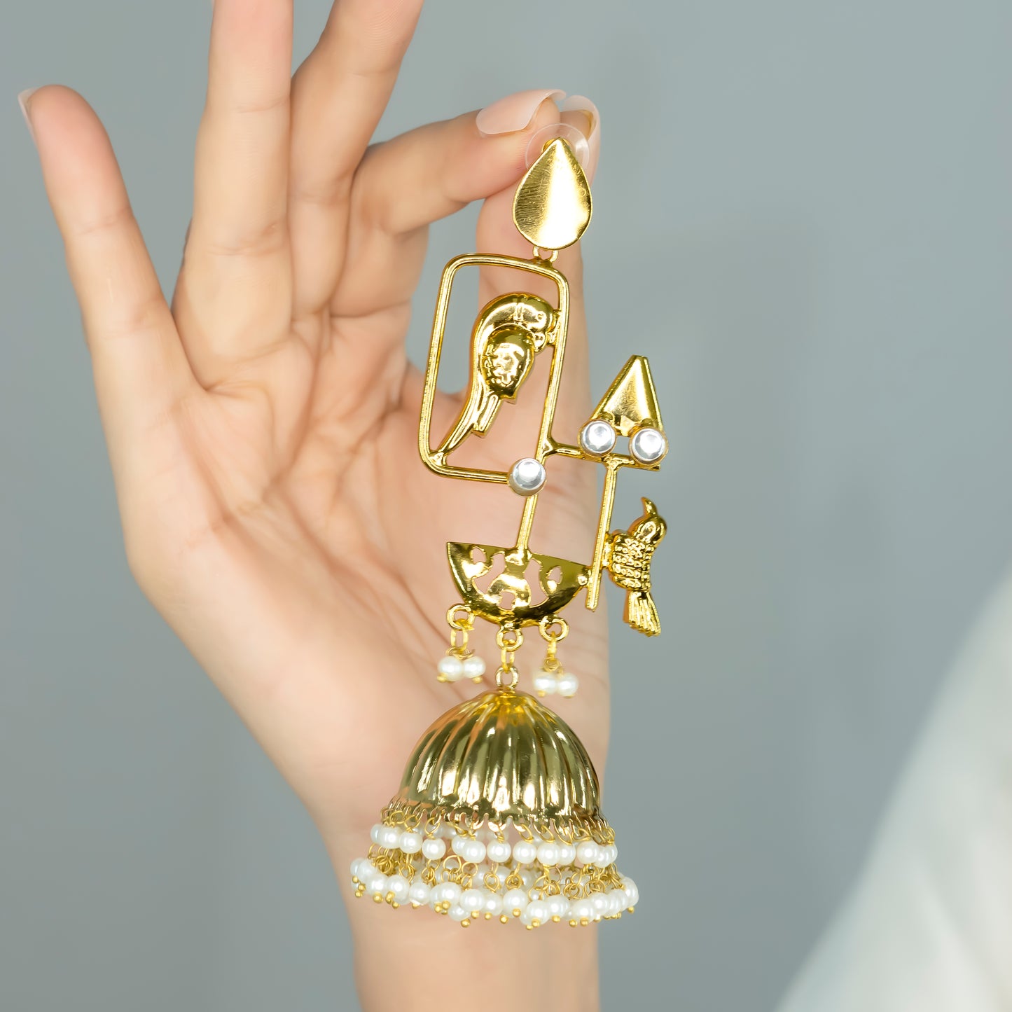 Chandelier Jhumkas
