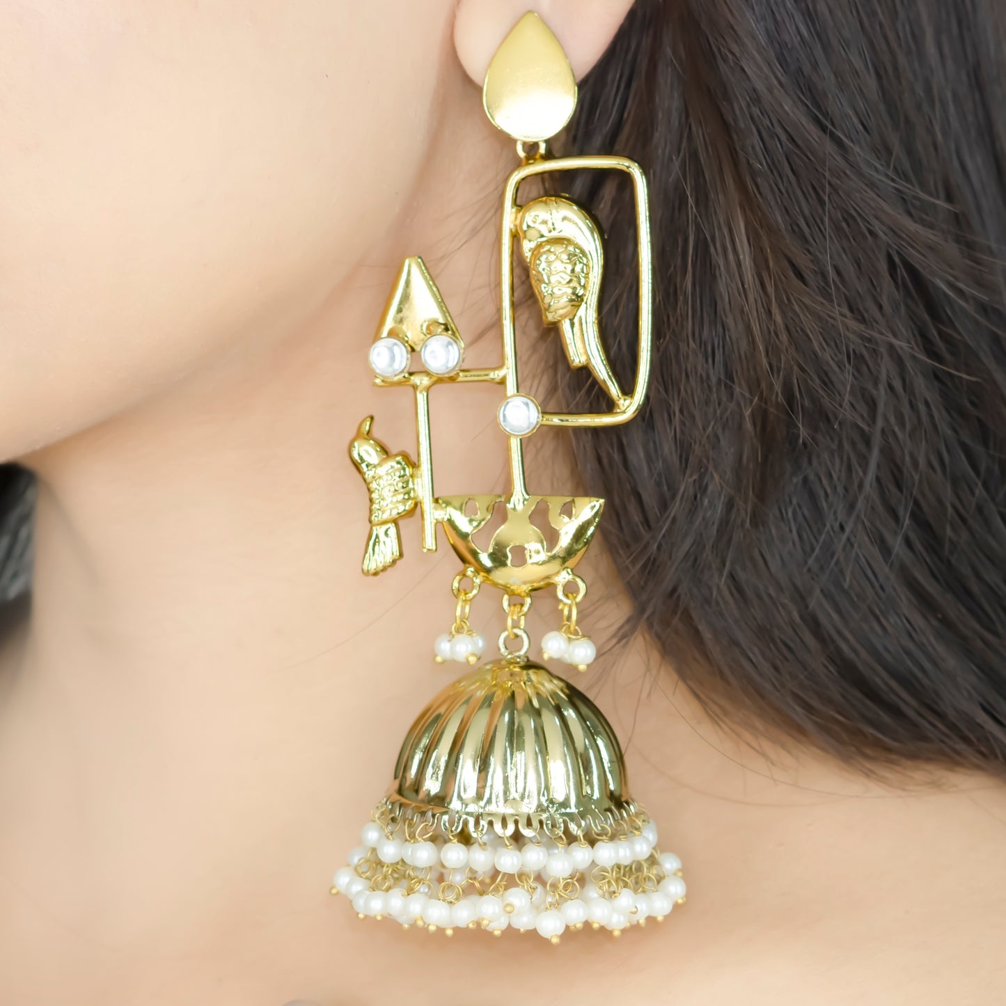 Chandelier Jhumkas