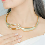 Gold Plated Knot Choker