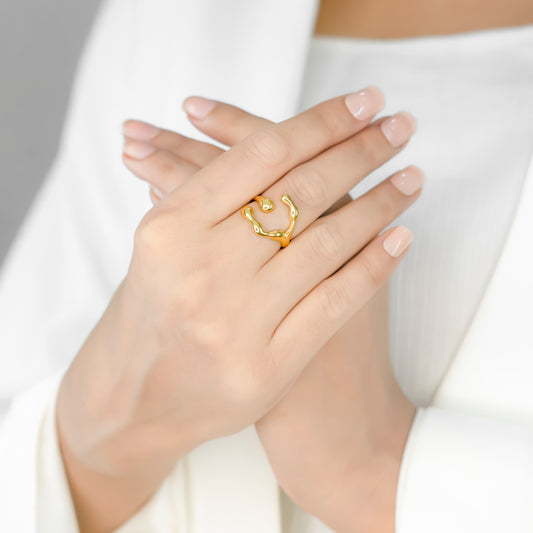 Clover Eternity Ring