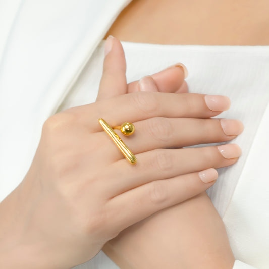 Ringlet Ring Gold