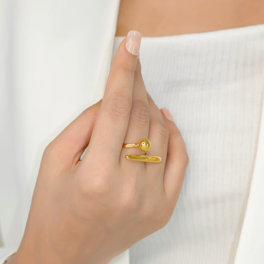 Ringlet Ring Gold