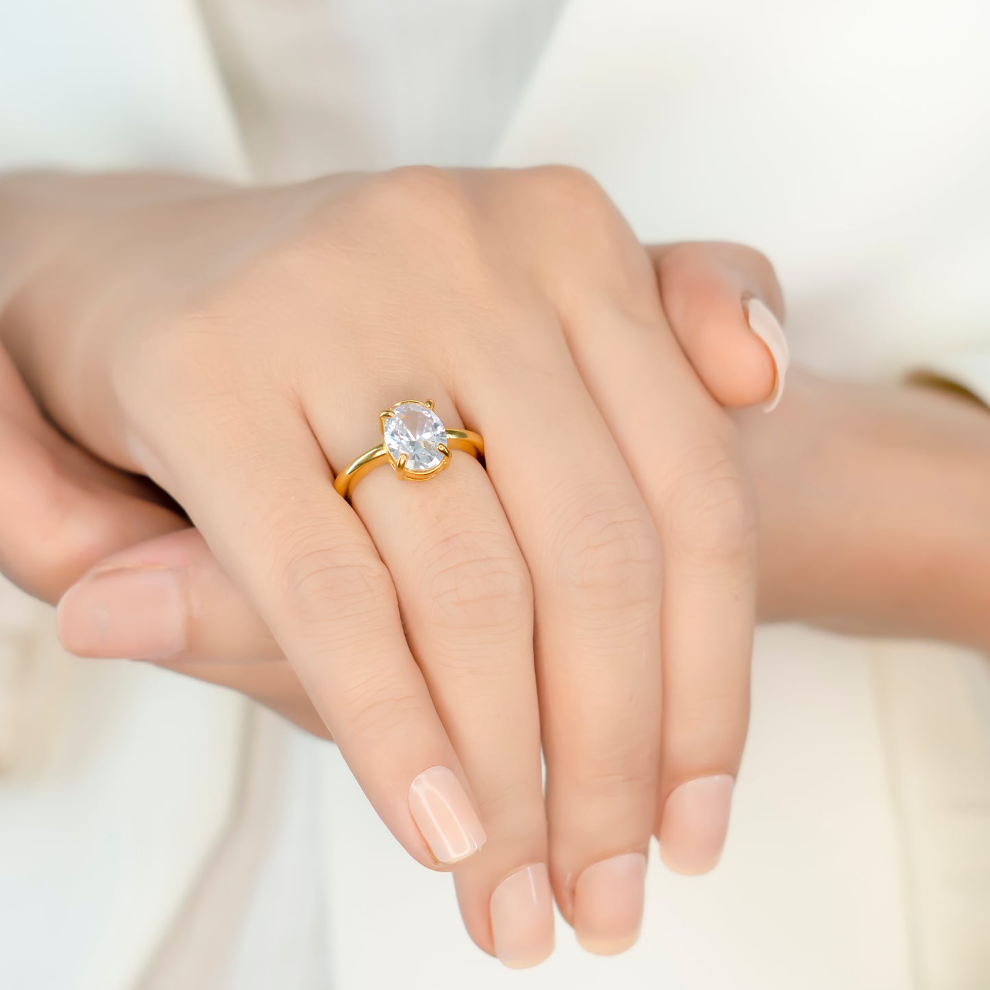 Solitaire Symphony Ring