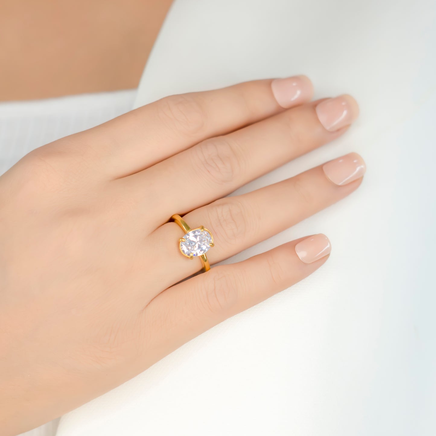 Solitaire Symphony Ring