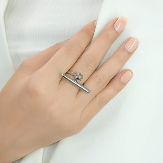 Ringlet Ring Silver