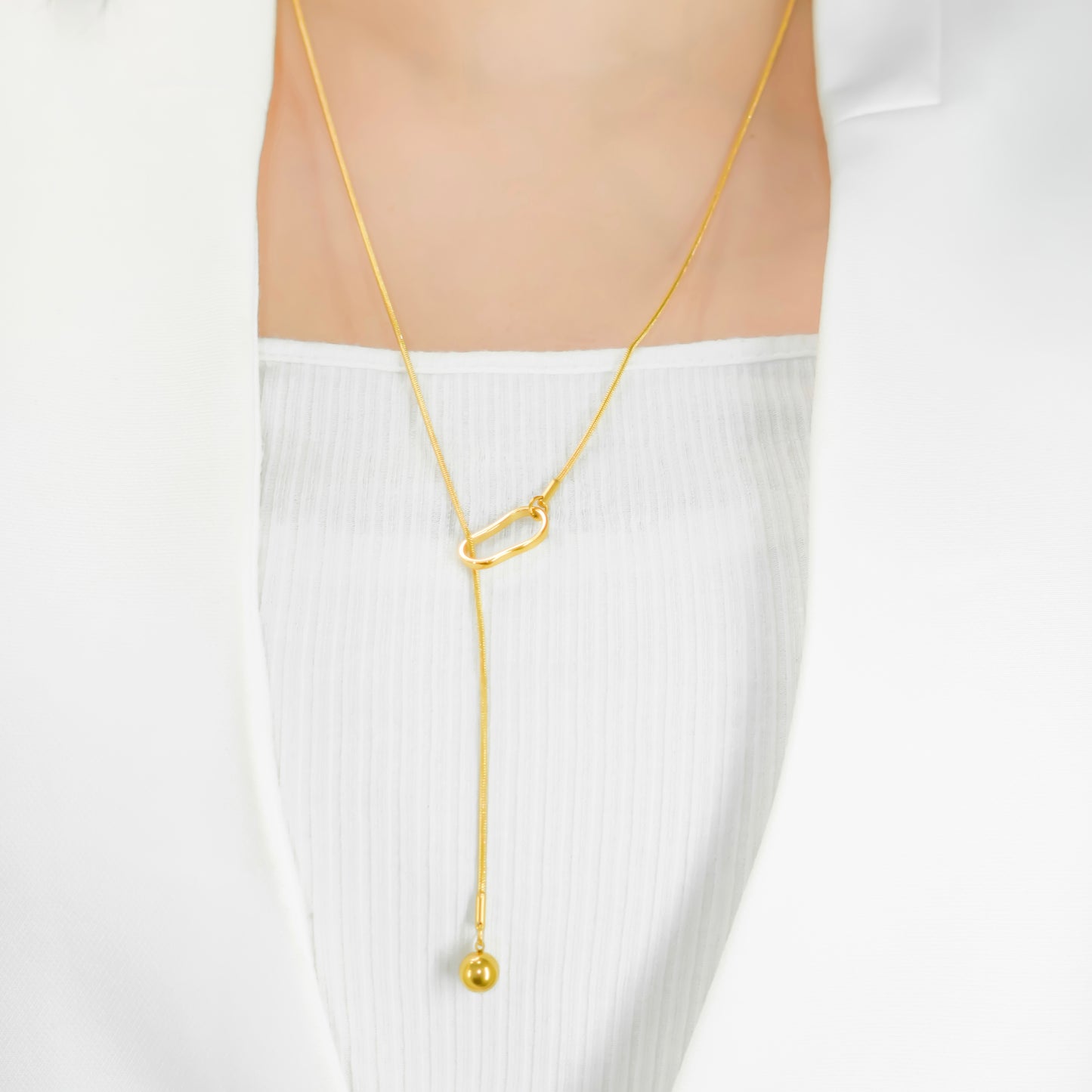 Golden Orbit Adjustable Chain