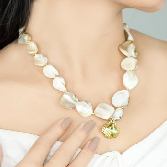 Seashell Charm Necklace