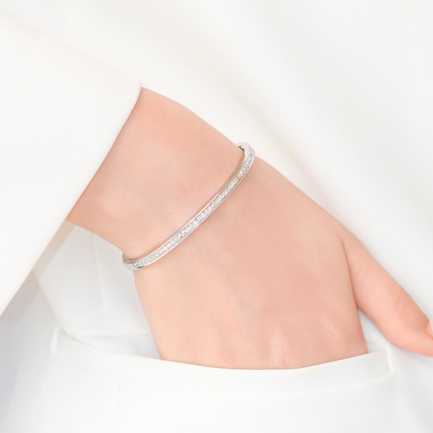 Silver Orbit Bracelet
