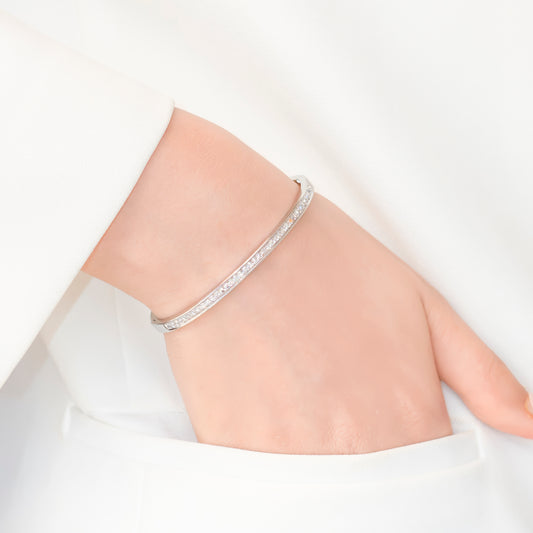 Silver Orbit Bracelet