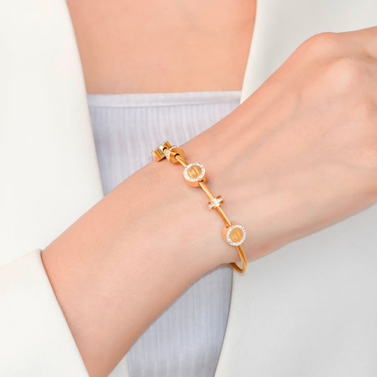 Chanel Cable Charm Bracelet_Bracelet
