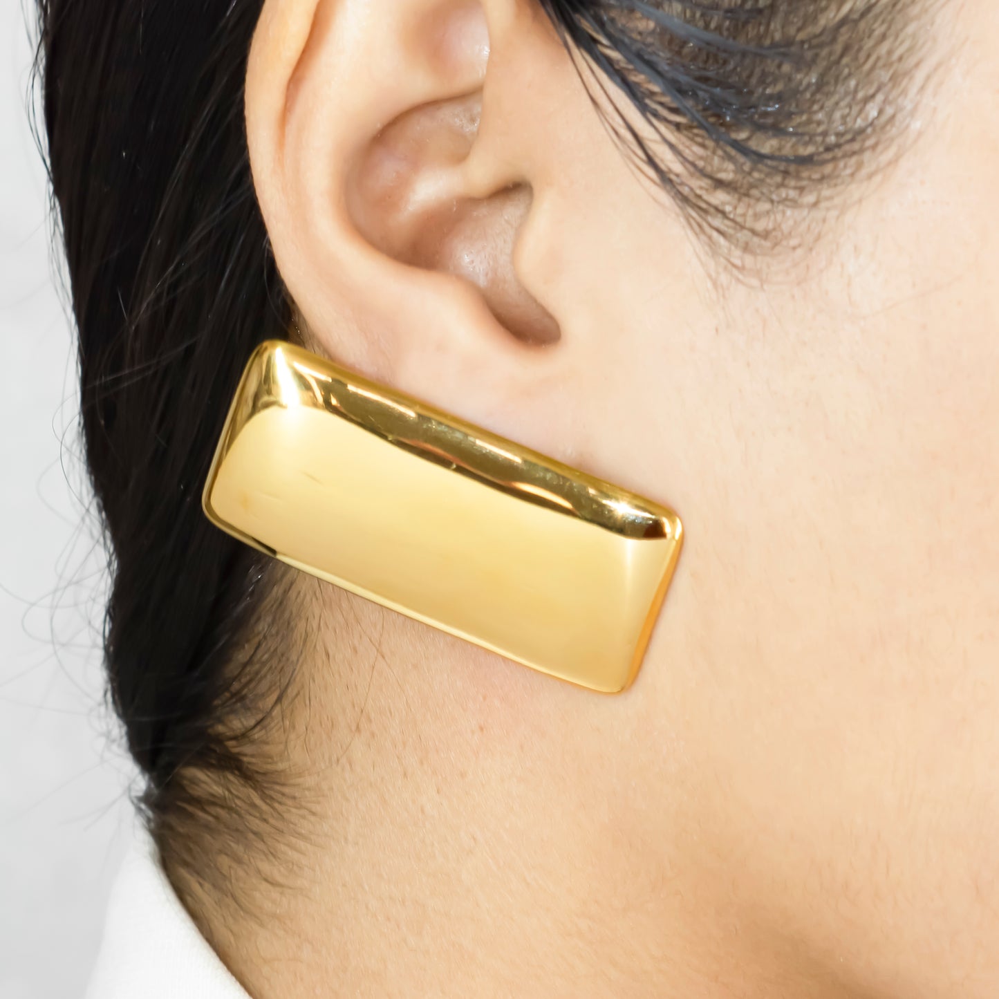 Rectangle Chunky Earrings