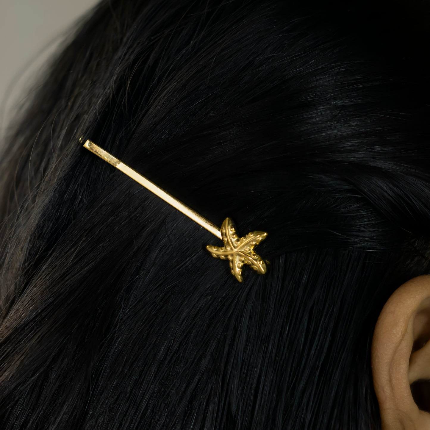 Star wand hair pin
