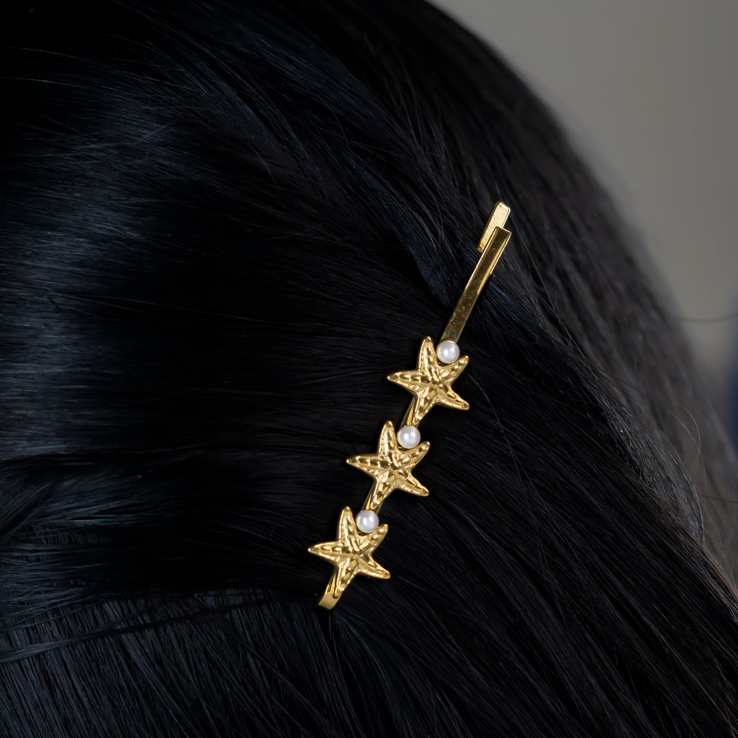Starry hair pin