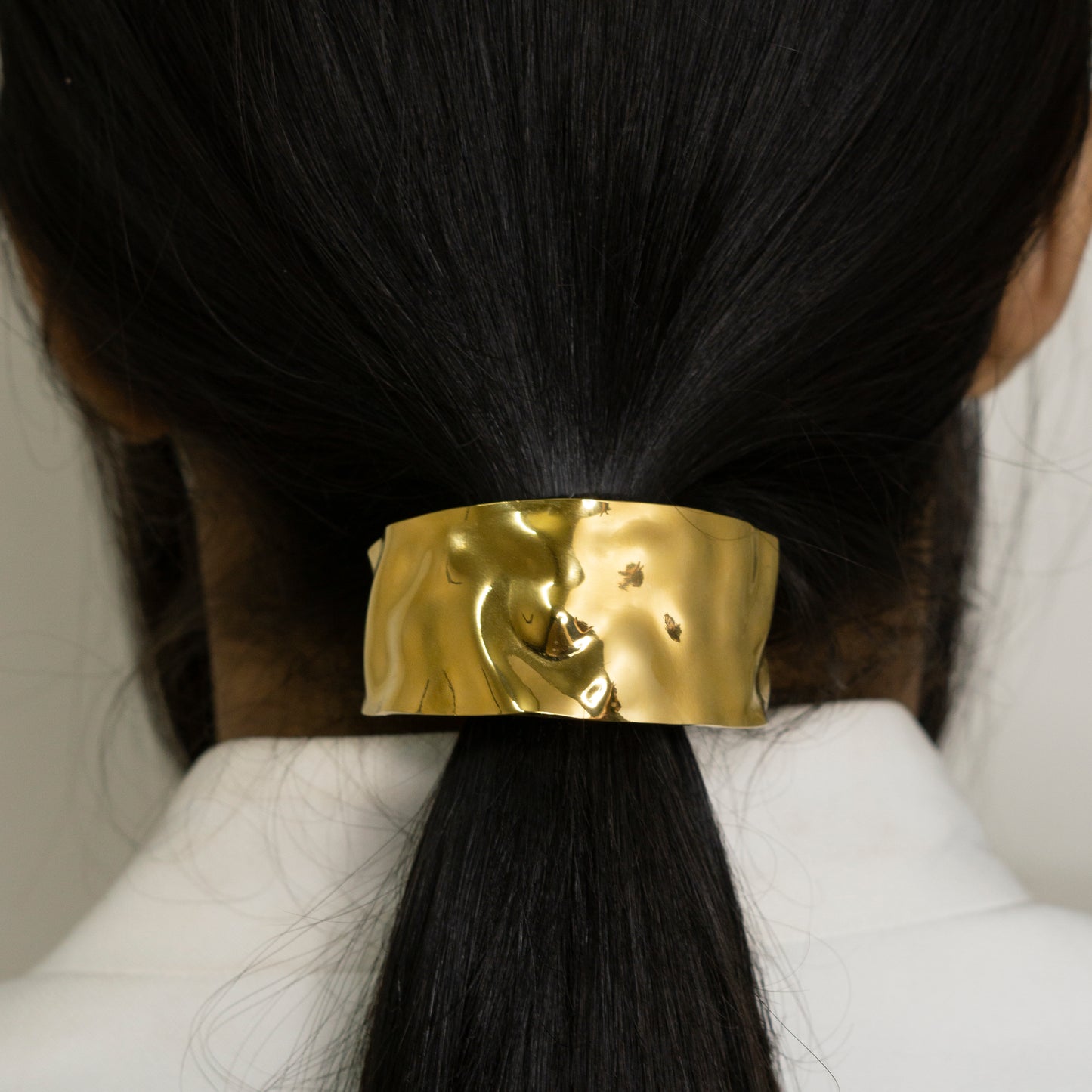 Golden Chunk Hair-tie