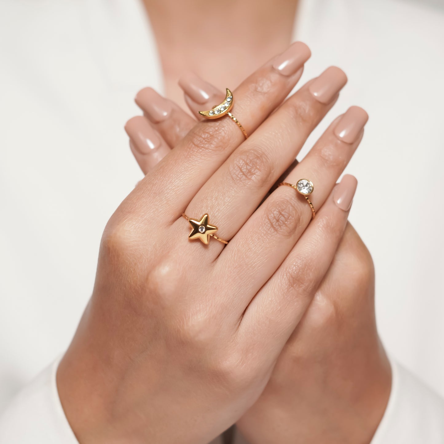 Sun Moon Star Ring