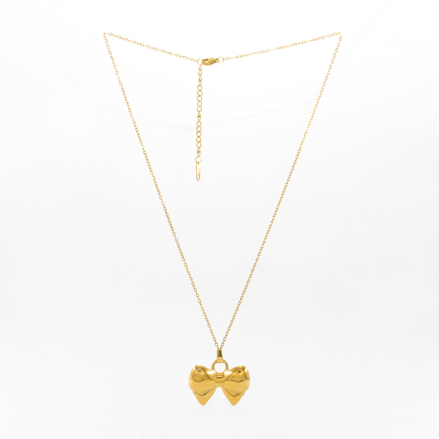 Double Layered Bow NeckChain