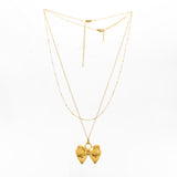 Double Layered Bow NeckChain